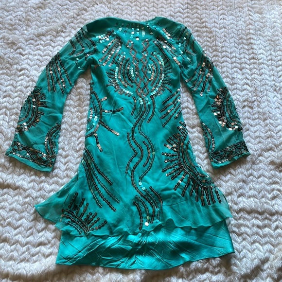 Ginger & Java Green Dress - Picture 5 of 6